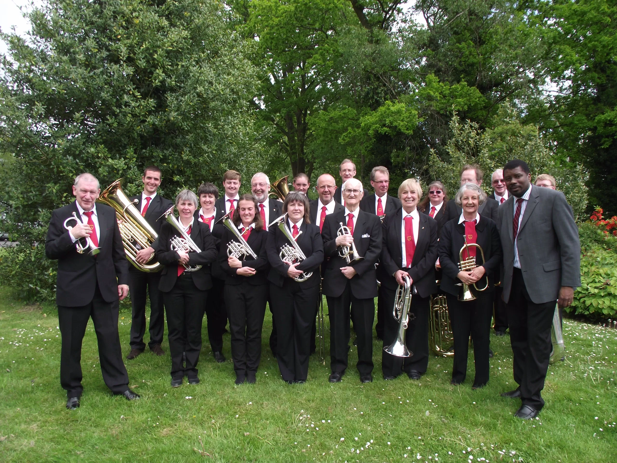 The band at the Hawth, Crawley